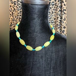 Vintage Jay King necklace .925 silver closure. Measures 18 -21 inches